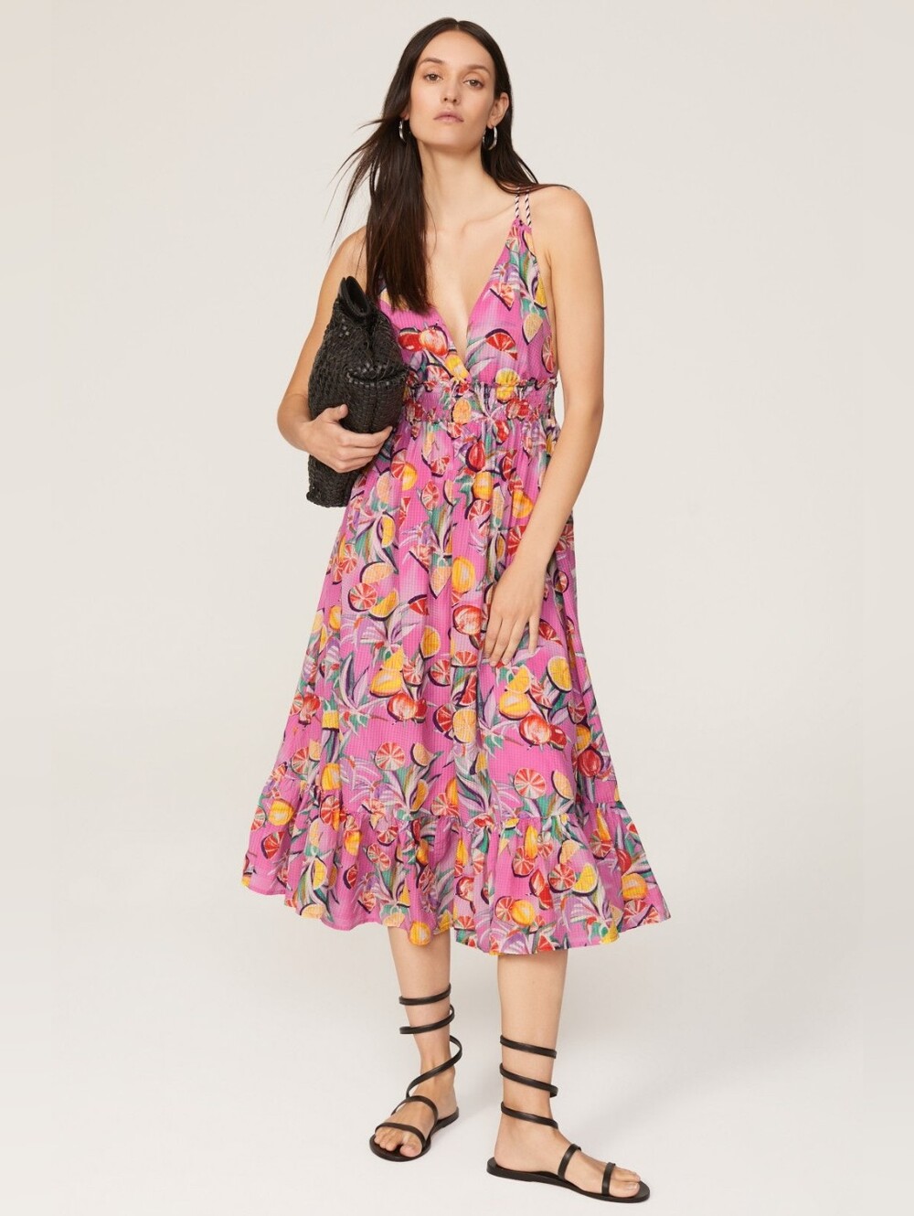 Scotch & Soda Strappy Citrus Dress